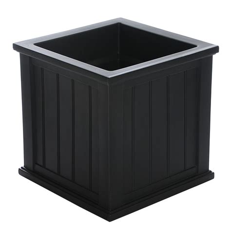 344 Material Plastic Container Size Extra Large (65 quarts) Shape Urn Use Location IndoorOutdoor Multiple Options Available Color Black Veradek 13. . Lowes plastic planters
